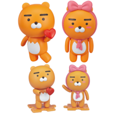 카카오프렌즈 프라모델 하트라이언 리본라이언 프라홈런너오프너, 1개