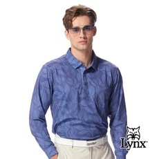 藍鯨高爾夫 LYNX 男生長袖上衣 #1152121-78（藍/L）