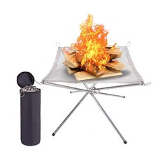 락모터스 캠핑 초경량 메쉬화로대 불멍 메쉬망 그릴망 화롯대, (1번)메쉬리필망, 1개