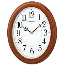 SEIKO 세이코 KX390B [전파식 벽시계 야간초침정지 기능 탑재], 단일