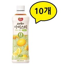동원 보성홍차 아이스티 제로 레몬, 500ml, 10개