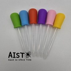 미니 5ml 스포이드 1개(색상 랜덤 발송) 수질 샘플 채취용 인푸조리아 치어 급여용, 1개