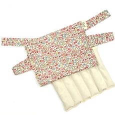 수미인 팥찜질팩+순면커버 선물상사 세트 /어버이날선물/여자친구선물/, 화이트플라워