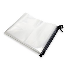 비닐전문올 끈으로 조이는 두꺼운 조임끈 비닐봉투, 40cmX50cm, 5장