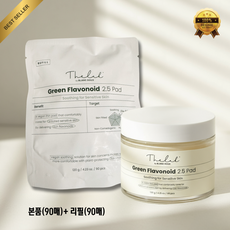 더랩바이블랑두 그린 플라보노이드 고밀착 THIN 패드, 1개, 180매입