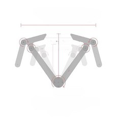 쇼핑몰 투명 옷걸이 촬영용 사진 누끼 전시 피팅 라인, YTAK-어깨 폭 7cm의 어린이