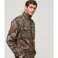 極度乾燥 Superdry M65 經典 軍裝夾克 復古風格 外套 迷彩, 沙漠迷彩,L, 1個