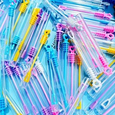 투명 프리 버블 튜브 생일 웨딩 파티 손님용 선물 발렌타인 데이 카니발 장식, 1개, 1. 20PCS