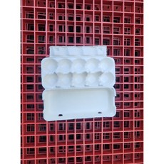 알박스 10구 종이계란케이스[흰색/특란/밀폐형150개], 150개