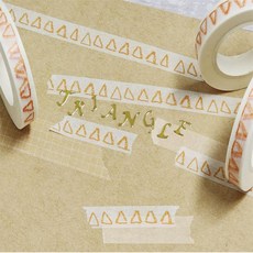 루나mall 컬러 마스킹 테이프 삼각형 인테리어소품