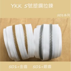 新竹-Cherry拼布教室 YKK拉鍊 銀齒 5V雙色 塑鋼 百碼 碼裝拉鍊(金銀齒拉鍊賣場), 暗紅(520)+銀齒, 1個