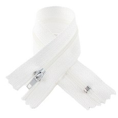 Joeunmall 바지지퍼 20cm 파우치지퍼 주머니 단면, 102아이보리(20cm), 10개