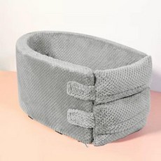 애견 탈부착 이동가방겸용 강아지 켄넬 콘솔박스, 1개, 파인애플그레이