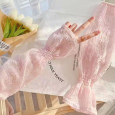 운전 패션 팔토시 장갑 운전용 차단 2 자외선 골프 여자 여름 set