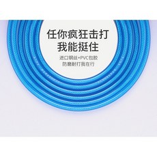 匯海中考 健身運動跳繩 鋼絲軸承計數跳繩, 1個, 備用繩三米(單獨繩子)