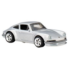Hot Wheels Silver '71 포르쉐 911 팝 컬쳐 탑건 영화 시리즈 1:64 스케일 수집용 다이 캐스트 메탈 장난감 자동차 모델 고무 리얼 라이더 포함