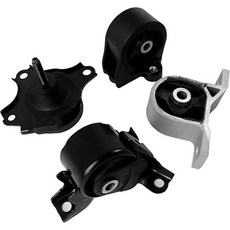 엔진 모터 및 변속기 마운트 키트 4개 세트 2005년 2006년 2007년 2008년 2009년 2010년 tC 2.4L 호환 교체용 A62033 A62037HY A72010, 2001-2005 Civic 1.7L