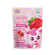 캐치티니핑 동결건조 과일칩 딸기맛+캐릭터밴드증정, 12g, 5개