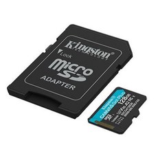 Kingston Canvas Go! Plus MicroSD 記憶卡, 1個, 128GB