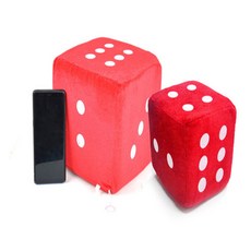 스펀지 주사위 10cm (레드) 소프트주사위 주사위장난감 인테리어장식