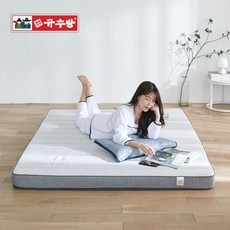 규수방 라텍스매트리스 탄탄한 바닥토퍼 허리에좋은 수면매트, 10cm, 오트밀그레이