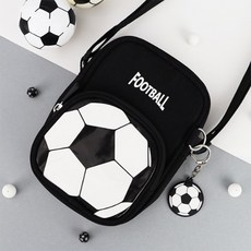 남아용 축구 목걸이 지갑 핸드폰 가방 초등학생 남아 선물용, 데일리핸드폰가방, 1개