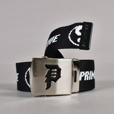 PRIMITIVE 皮帶 太極圖案 滑板街頭風格, 1個