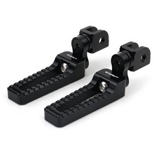 전면 풋 페그 페달 발판 맞게 조절, 3. silver MSX125 logo, 1개