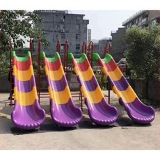 야외 미끄럼틀 플라스틱 놀이터 부품 물놀이 공원 실내 유아 놀이방 실내놀이터, 회색 스위블 슬라이드