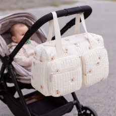 뤼민 가벼운 신생아 기저귀가방 유모차가방, 아이보리