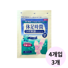 휴족시간 지압 자극 쿨링시트, 12매입, 1개