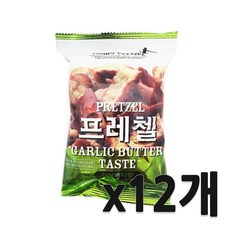 프레첼 갈릭버터맛, 85g, 12개