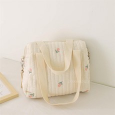 가방 토트백 홀더가 직장 및 숄더백 여행, 중간 튤립 32 x 25cm 더블 행거