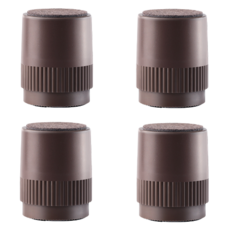 家具高度調整器 60*75mm 4入, 棕色