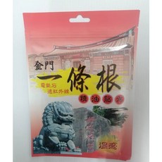 金門一條根（紅）溫感 電氣石遠紅外線 精油貼布 7片/包 外用 台灣製, 1個