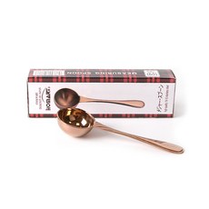 홈아트 스텐 원두 커피 계량스푼 10g 티타늄골드 계량숟가락, 1개