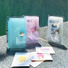 모아위드 띠부씰 앨범 포토카드앨범, 투명