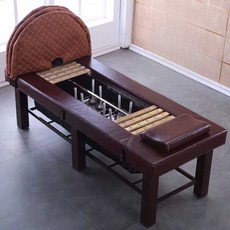 한의원 쑥뜸침대 침대 찜질기 독소배출 훈증 베드 한방 몽땅, 80cm 겸용 침대+접이식 덮개