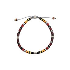 마오르 18K 옐로 골드 비즈 브레이슬릿