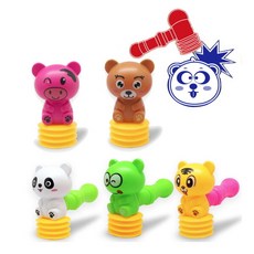 오로라 2000 애니멀 뿅망치 5종세트, 단품