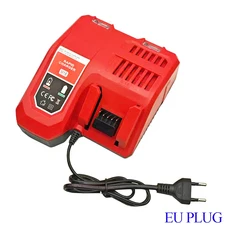 밀워키 14.4V 18V 리튬 이온 배터리 48-11-1815 48-11-1820 48-11-1830 용 M18 휴대용 미니 고속 충전기 용, 02 EU plug