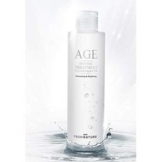 From NATURE 프롬네이처 에이지 인텐서티 트리트먼트 클렌징 워터, 2개, 200ml