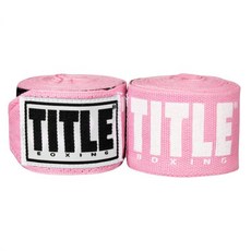 【神拳阿凱】拳擊手綁帶 彈性手綁帶 手繃帶 纏手 450cm 雙色, 粉色, 1個