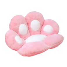 Perfect 貓掌坐墊 舒適柔軟 可愛造型 多功能用途 居家辦公必備, 櫻花粉