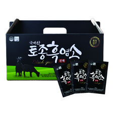국내산 토종 흑염소진액 자연방목 흑염소 엑기스 보약 기력회복 건강즙, 2.1L, 1개