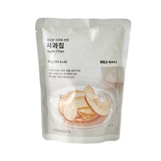 MUJI 국내산 사과로 만든 사과칩, 4개, 30g