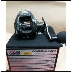 Abu Garcia MAX DLC BG H 捲線器 左捲 液晶螢幕 計米器 6.2:1 齒輪比, DLC BG H 右手