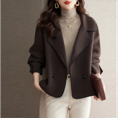 휠렉스 여성 겨울 캐주얼 고급 원버튼 정장 자켓 JT257