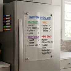 피킷업 냉장고 자석 투명 메모보드, 아크릴