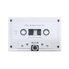 錄音式卡片 敎室節禮物 錄音卡片 卡式錄音帶卡片 情人節卡片 造型卡片 留聲 【HT90】, F, 1個